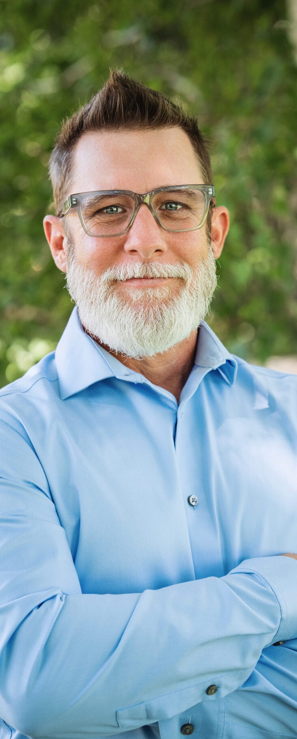 Professional portrait of Adrian Crandall, Senior Sales Executive with Corinthian Title Company