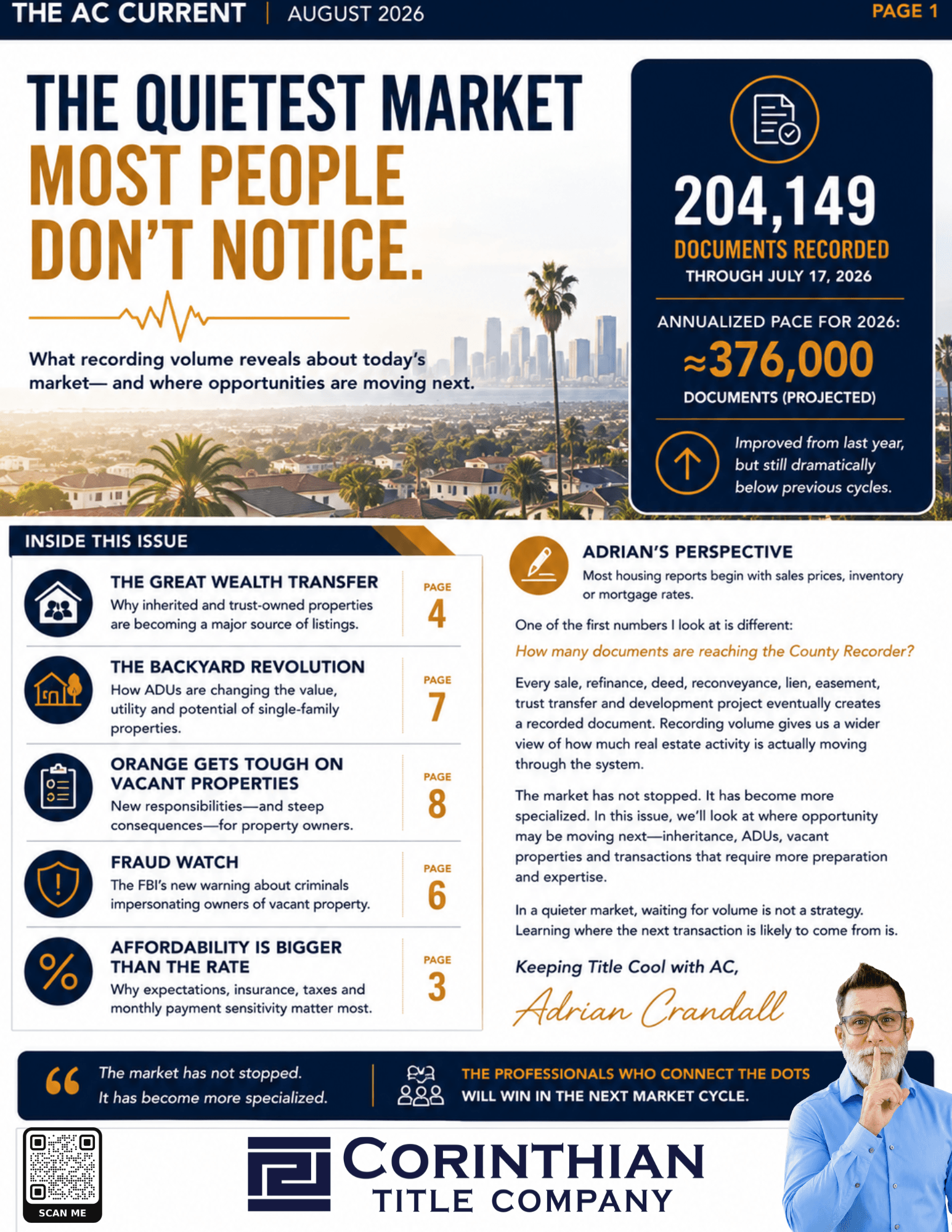 The AC Current Southern California Real Estate Newsletter