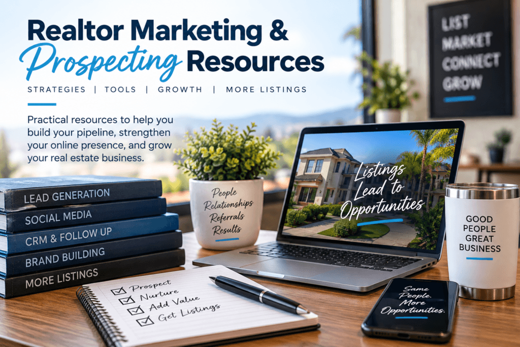 Realtor marketing and prospecting resources
